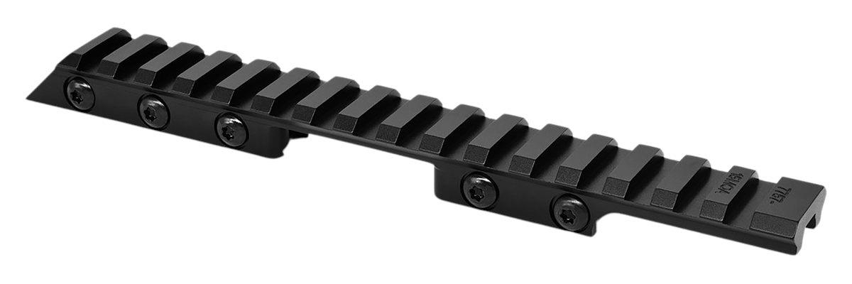 Warne CZ 457 11mm Picatinny Rail Adapter, 15MOA, Black, 7757M