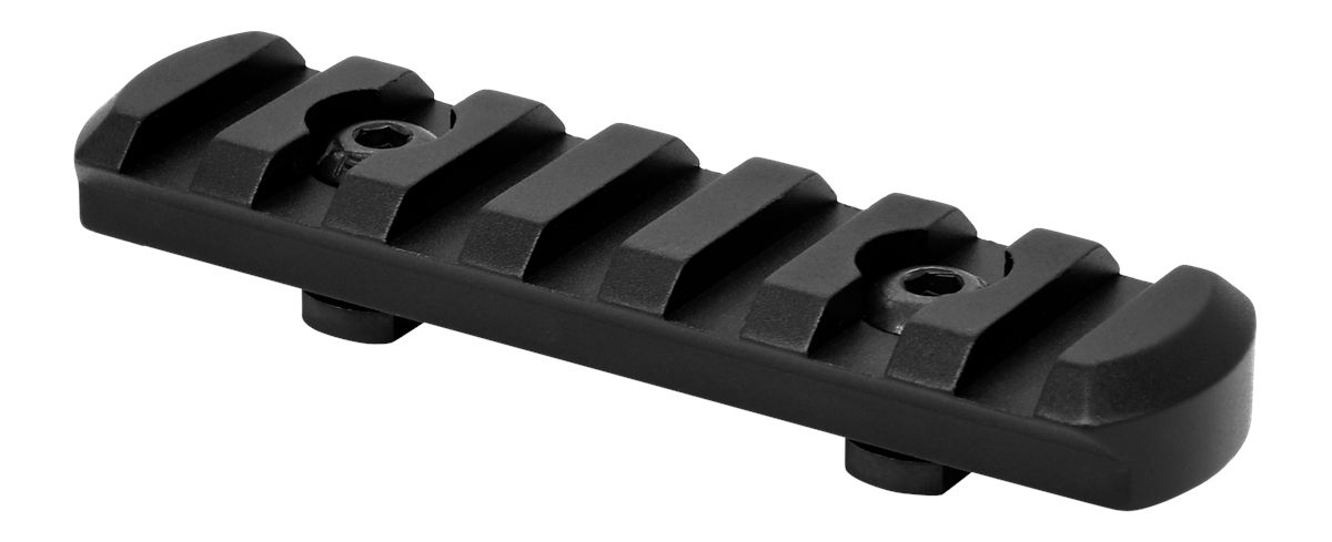 Warne Scope Mounts 6203M M-LOK 7-Slot Black Anodized Aluminum