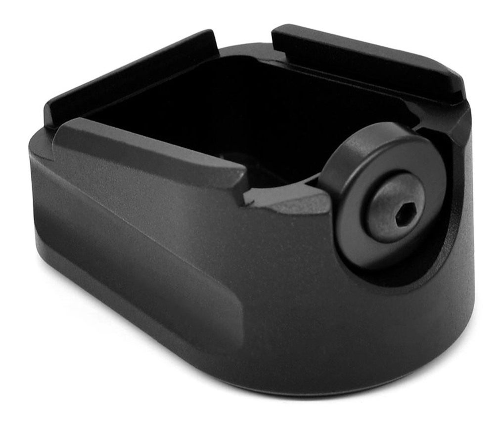 Warne Scope Mounts MESIG54BLK Magazine Extension made of 6061-T6 Aluminum w view 2