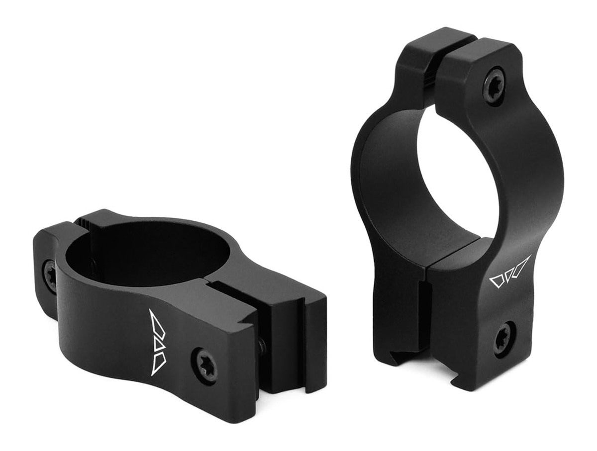 Warne Vapor 1 Inch High Rimfire Scope Optic Ring view 2