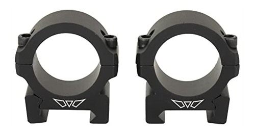 Warne Vapor Horizontal 1 inch, Low Matte Black, Scope Optic Rings view 4