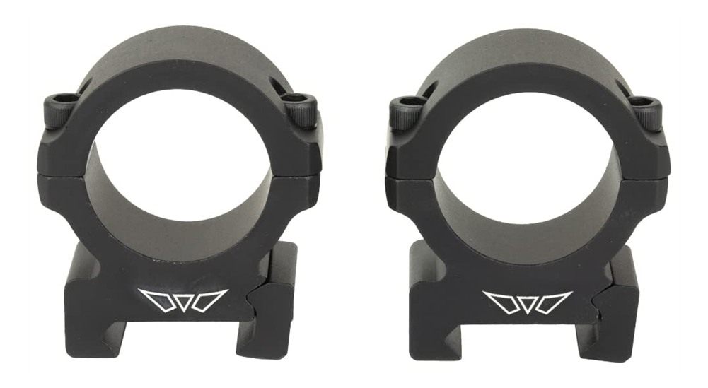 Warne Vapor Horizontal 30mm, Medium Matte Black, Scope Optic Rings view 2