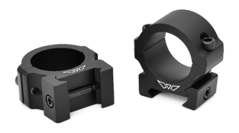 Warne Vapor Horizontal 30mm, Medium Matte Black, Scope Optic Rings view 4