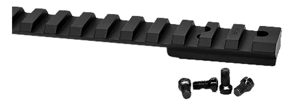 Warne V48420MOA Vapor Picatinny Rail Black Anodized Aluminum Ruger American