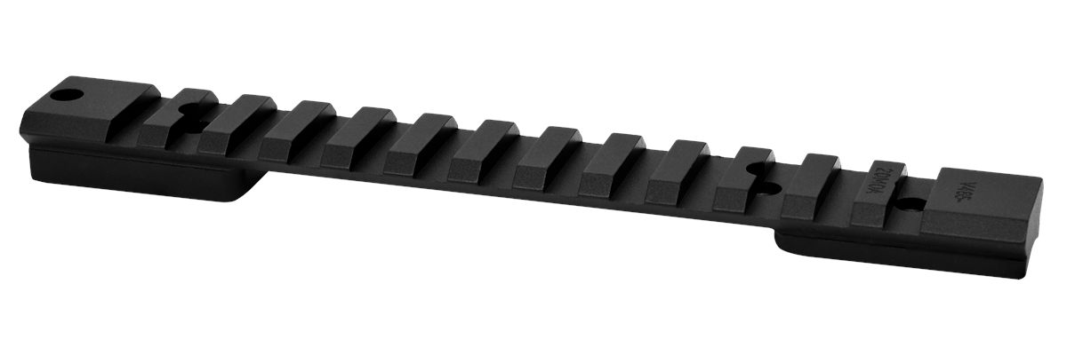 Warne V48520MOA Vapor Picatinny Rail Black Anodized Ruger American Long Act