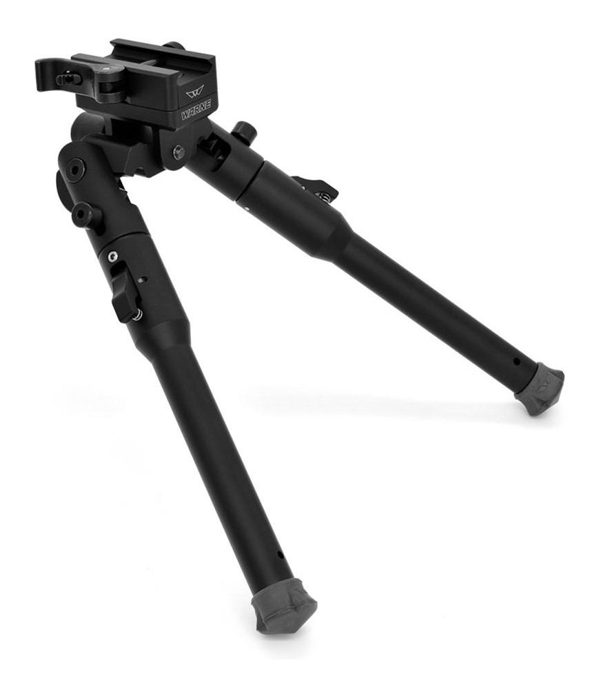 Warne Skyline Precision Lite Bipod with QD Picatinny Rail Interface Black view 4