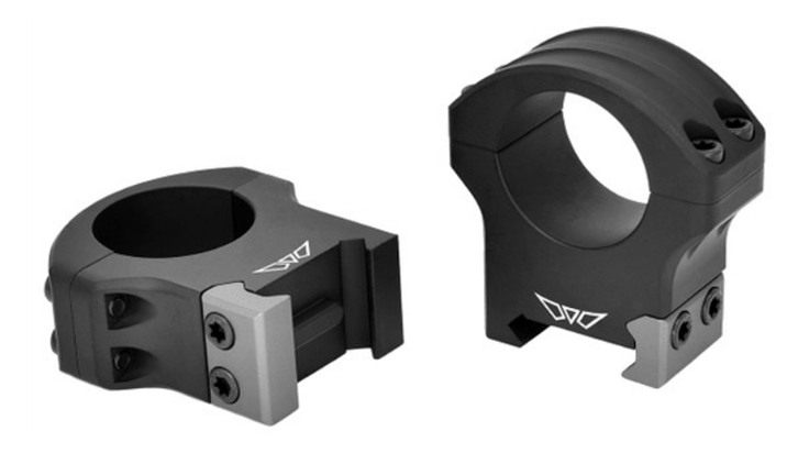 Warne Scope Mounts 8502M HyperLite Matte Black MagnaFusion Alloy 1in Tube H view 3