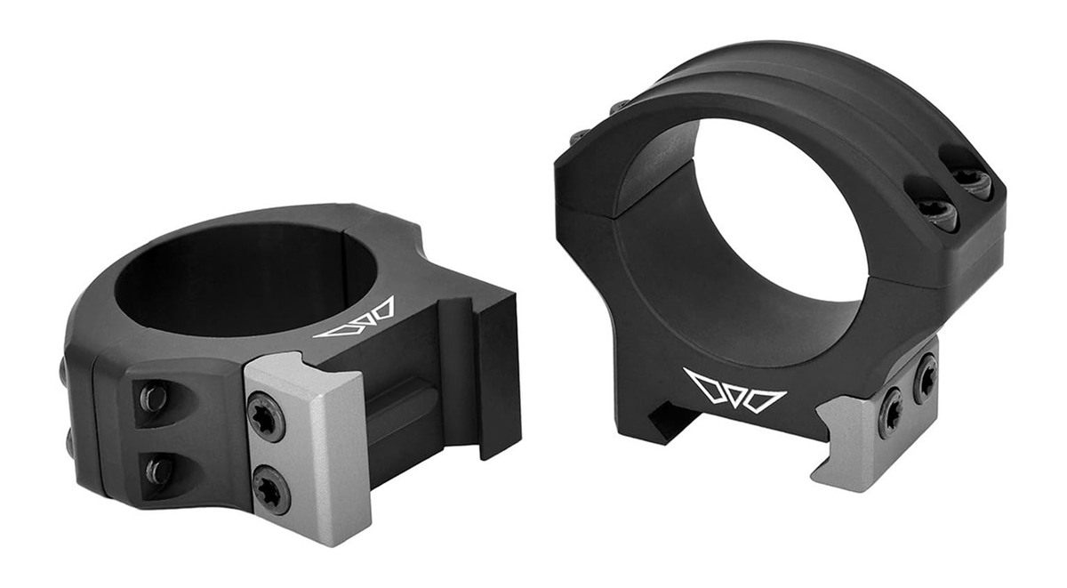 WARNE HyperLite Picatinny-Style Rings 30mm Low Matte Black view 2