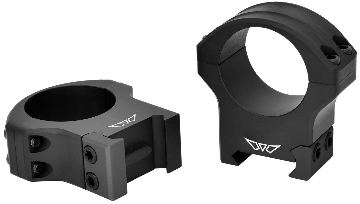 Warne Scope Mounts 8515M HyperLite Matte Black MagnaFusion Alloy 30mm Tube