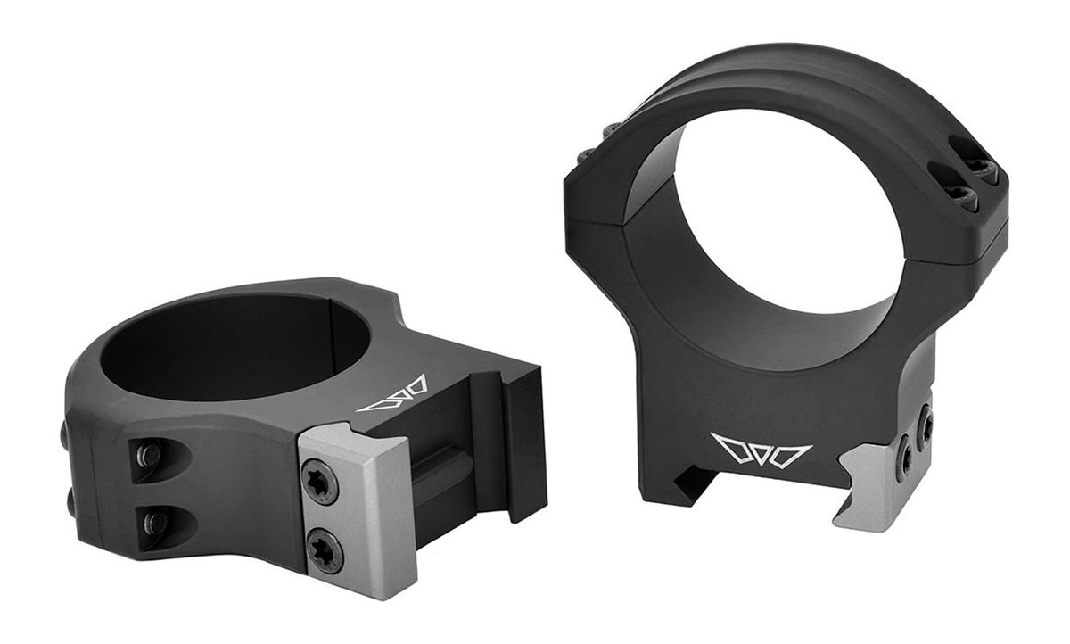 WARNE HyperLite Picatinny-Style Rings 34mm High Matte Black view 2