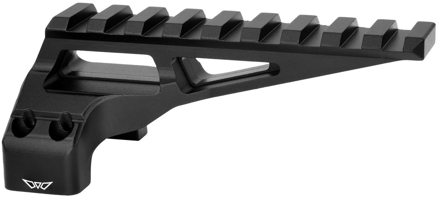 Warne Scope Mounts 7861M DiviingBoard Black Aluminum 35mm Tube Rifle