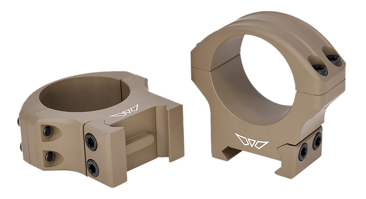 Warne Scope Mounts 8515DE HyperLite Dark Earth Cerakote MagnaFusion Alloy 3