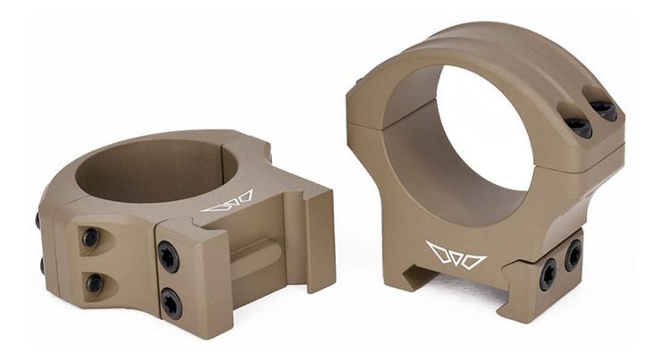 Warne Scope Mounts 8521DE HyperLite Dark Earth Cerakote MagnaFusion Alloy 3 view 2