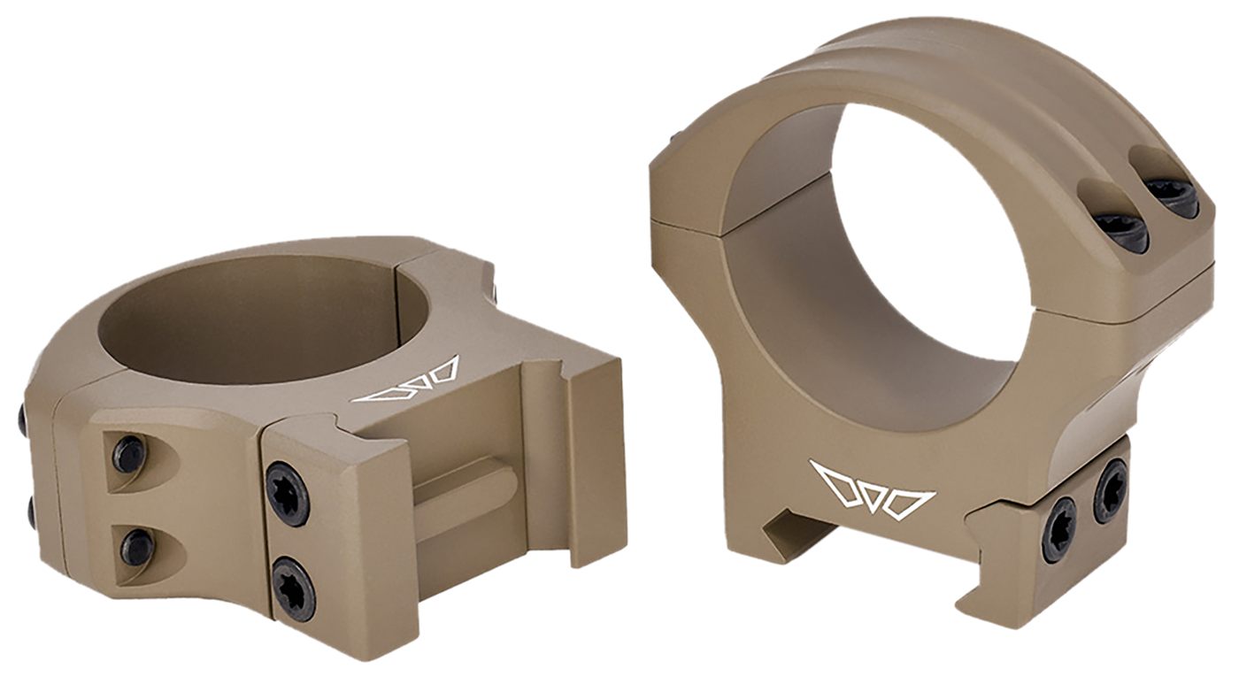 Warne HyperLite Picatinny-Style Rings 34mm High Dark Earth