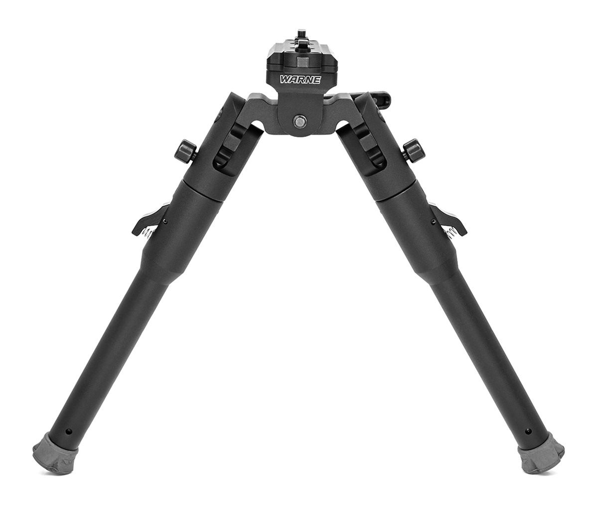 Warne Scope Mounts 7914M Skyline Lite Bipod Folding Black Aluminum/Steel view 2
