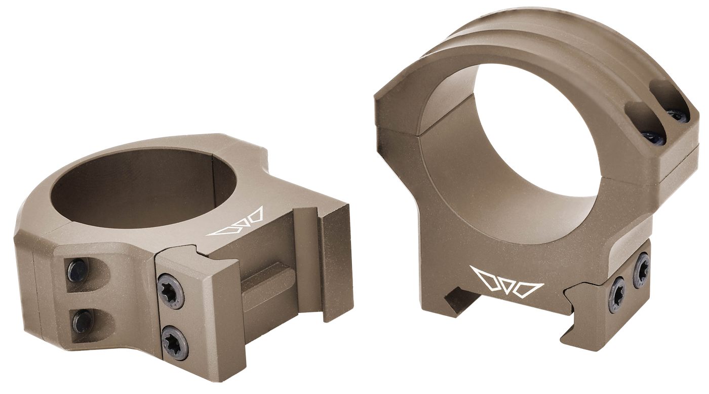 Warne Scope Mounts 8502TM HyperLite Matte Black MagnaFusion Alloy 1in Tube