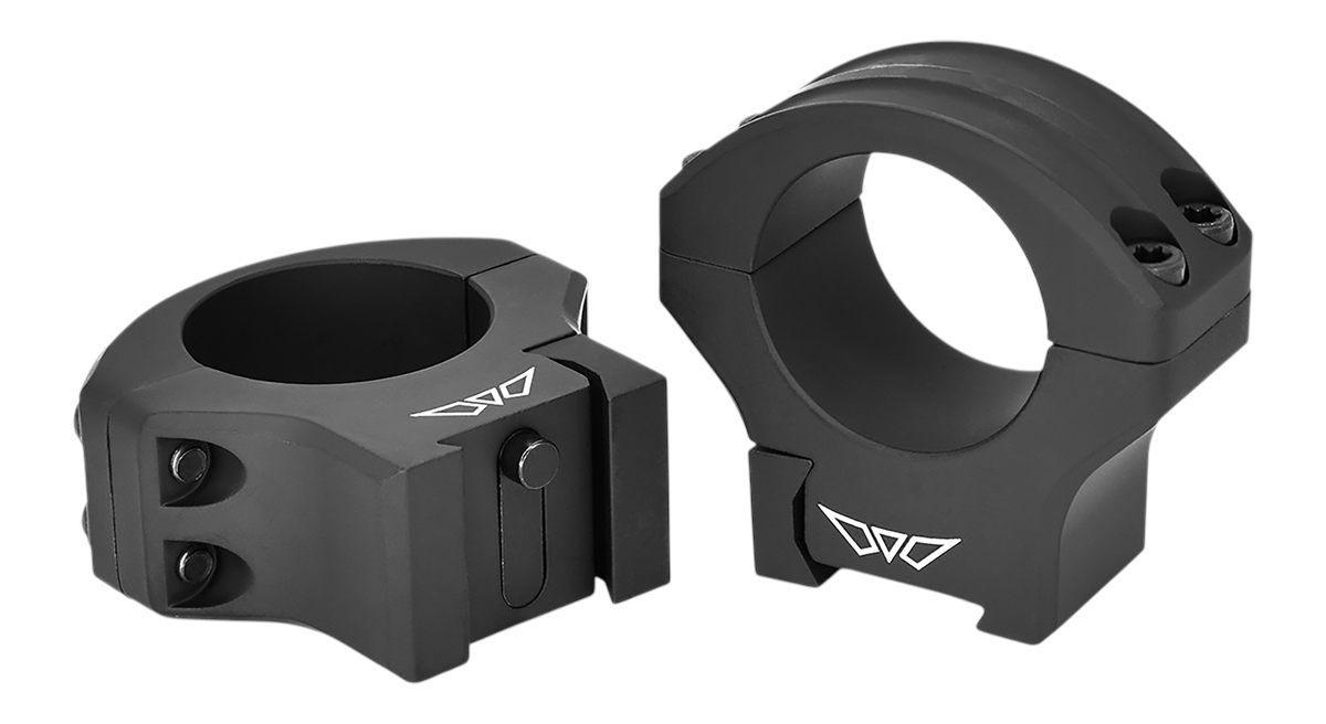 Warne 8514TM HyperLite Matte Black 30mm Tube Picatinny/Weaver/Maxima Fits T
