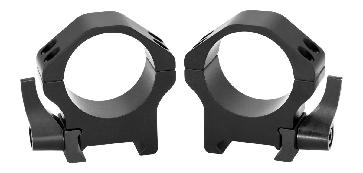 Warne Scope Mounts Rings Maxima Horizontal Quick Detach 1in Medium Matte