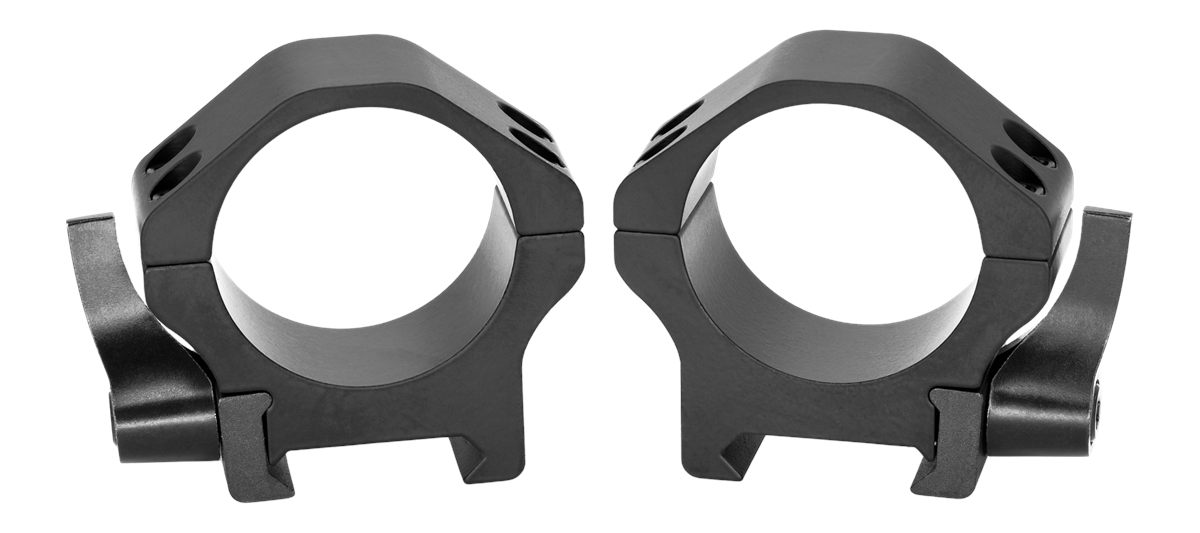 Warne Scope Mounts Rings Maxima Horizontal Quick Detach 30mm Low Matte