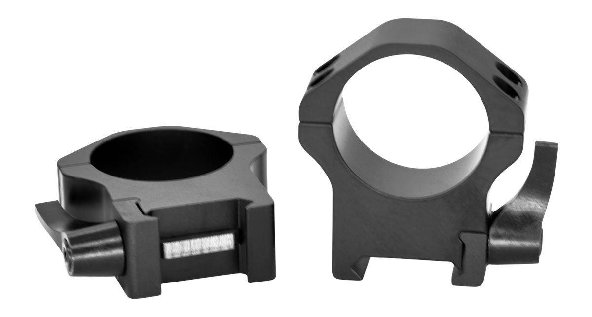 WARNE RINGS MAXIMA HORIZONTAL QUICK DETACH 30MM HIGH MATTE