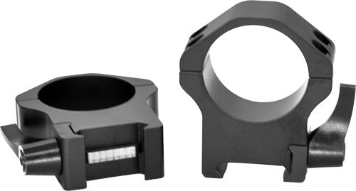 WARNE RINGS MAXIMA HORIZONTAL QUICK DETACH 30MM HIGH MATTE view 2