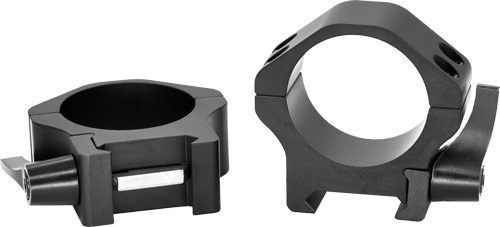 Warne Scope Mounts Rings Maxima Horizontal Quick Detach 34mm Low Matte view 2