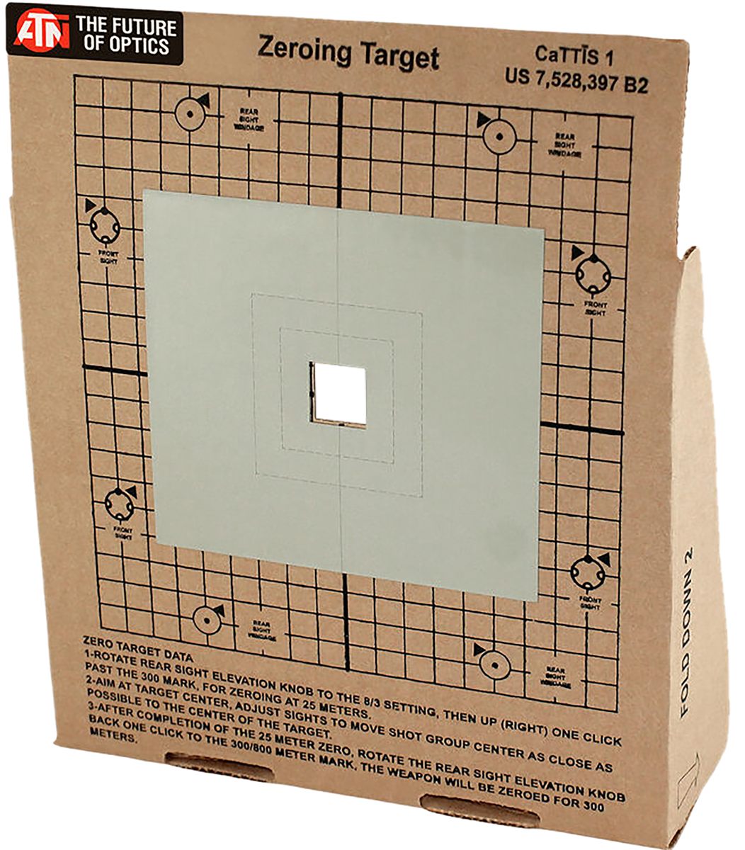 American Technologies Network ATN ACMKIRTGPK Thermal Target Zeroing Cardboa