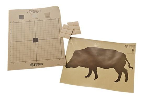 ATN ACMKIRTGBR Thermal Target Kit Boar Paper 30in x 24in Brown Includes 12 view 2