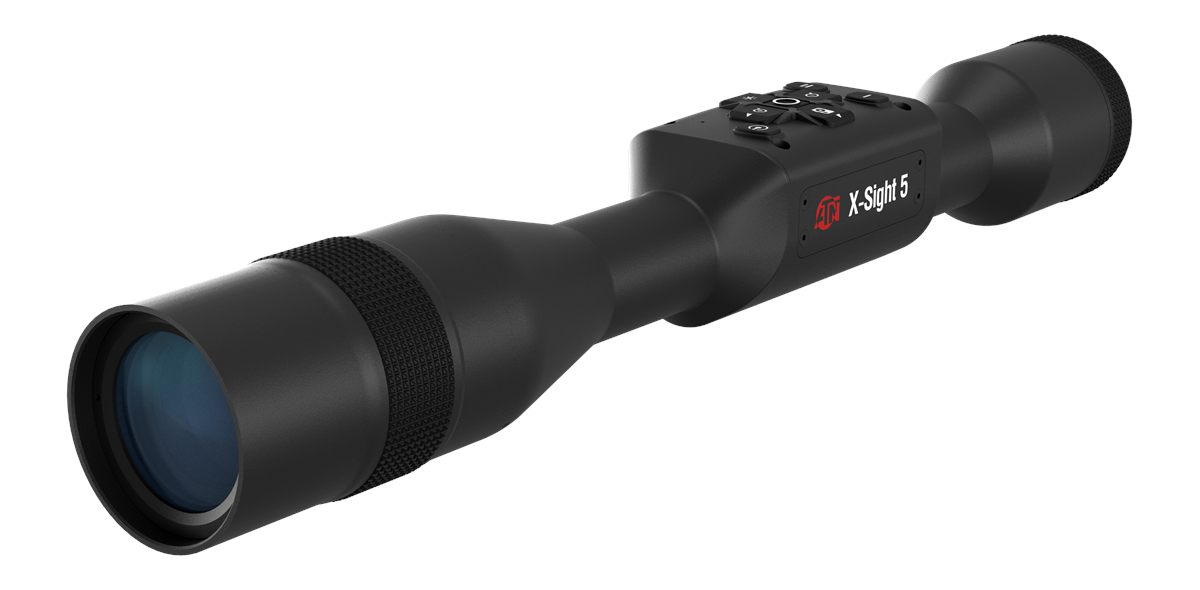 ATN DGWSXS5255P X-Sight 5 Night Vision Rifle Scope Black Anodized 5-25x, 30