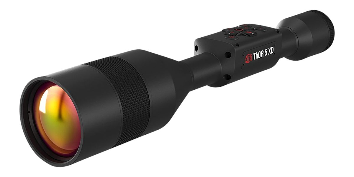 ATN TIWST51275A Thor 5 XD Thermal Rifle Scope, Black Anodized 3-30x Smart M