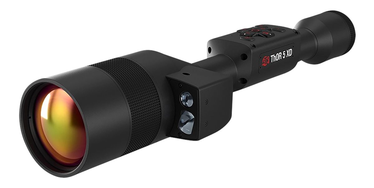 ATN TIWST51275LRF Thor 5 XD LRF Thermal Rifle Scope Black Anodized 3-30x Sm