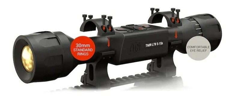 American Technologies Network ATN TIWSTLTV219X Thor LTV Thermal Black 2-6x1 view 2