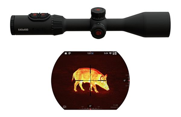 American Technologies Network ATN ThOR 6 Elite Thermal Rifle Scope 3-24x 64 view 2