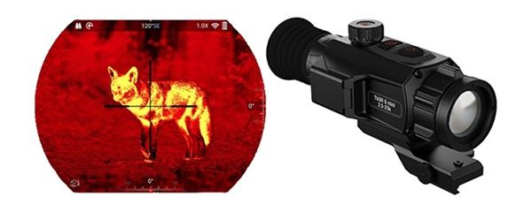 ATN ThOR 6 mini Compact Thermal Rifle Scope 3.5-28x 256192 view 4