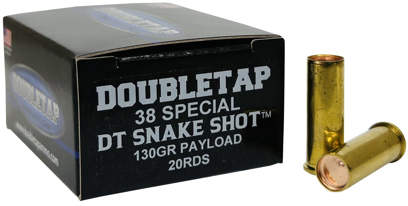 Doubletap Ammunition Tap DT SnakeShot Handgun .38 Spl 130gr 9 Shot 1000 fps