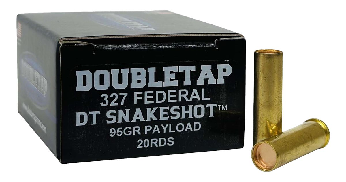 Doubletap Ammunition Tap Snakeshot Handgun .327 Fed Mag 95gr 9 1000 fps 20/