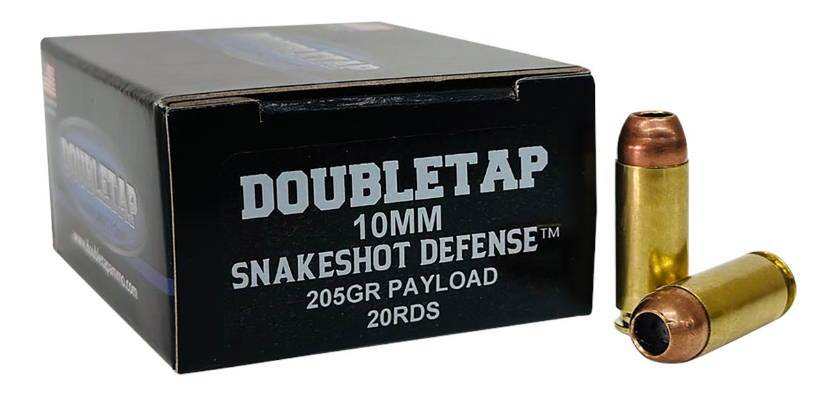 Doubletap Ammunition Tap DT SnakeShot Defense 10mm Auto 135gr+9 JHP 20/ct