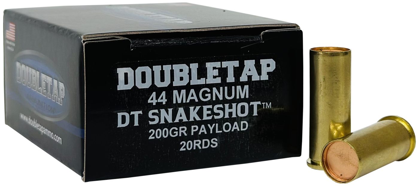 Doubletap Tap DT Snake Shot Handgun Ammunition .44 Mag 200gr 9 1000 fps 20/