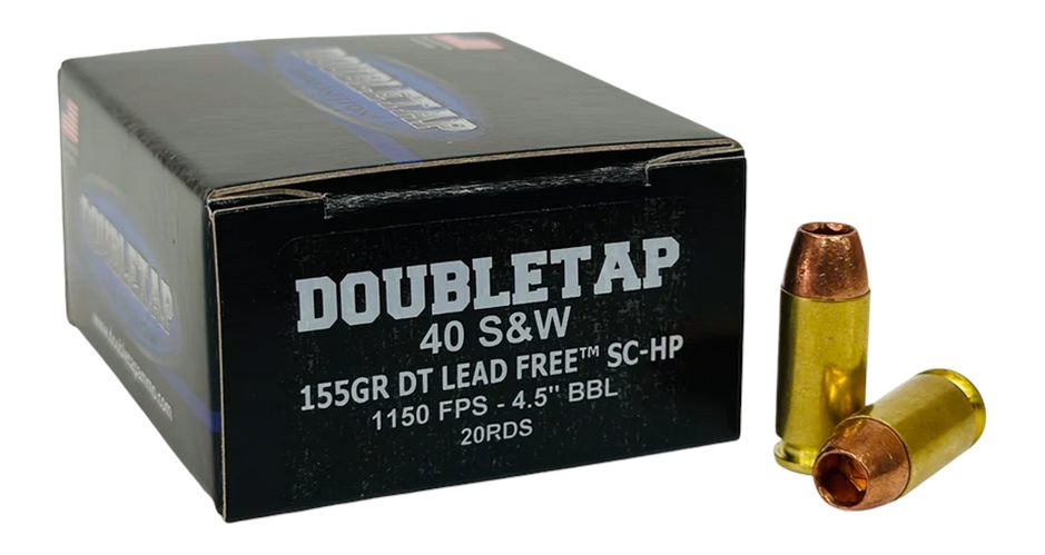 Doubletap Ammunition 40155X 40SW 155 LF SC-HP 20/50