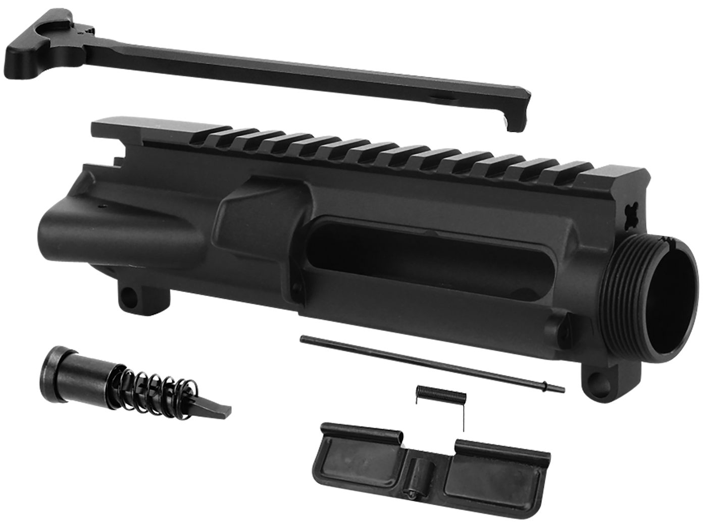 Tacfire UP01C2 Stripped Upper Receiver 5.56x45mm Nato Black Anodized for AR
