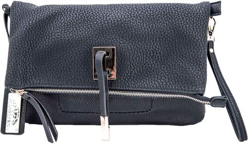 Rugged Rare Cameleon AYA Conceal Carry Purse Clutch/Crossbody Black