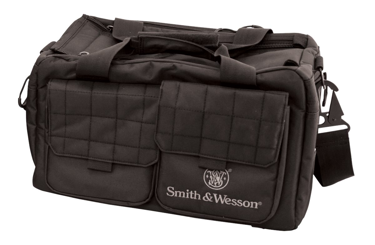 M P Accessories 110013 Recruit Black Nylon Two Interior Pockets Magazine Po