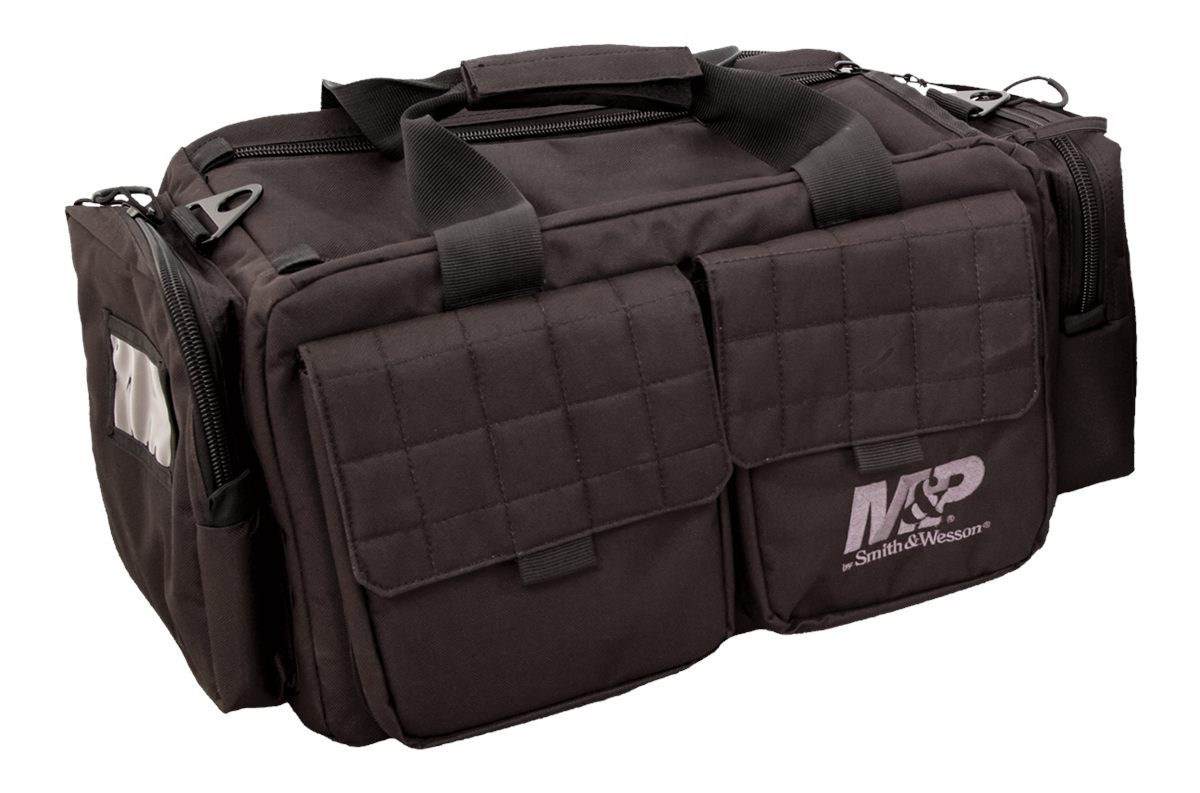 M P Accessories 110023 Officer Tactical Range Bag 22in Black Nylon