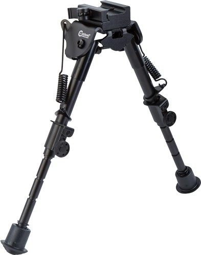 Caldwell 110140 Pic Rail XLA Fixed Bipod 6-9in Vertical Adjustment, Black A view 2