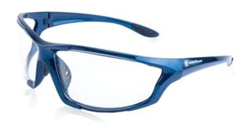 Smith Wesson Major Full Shooting Glasses Blue with Clear Lens