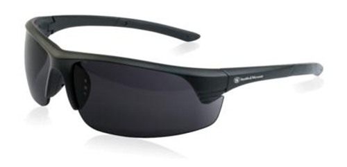 Smith Wesson Corporal Shooting Glasses Half Black with Smoke Lens