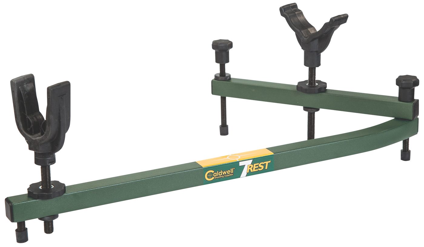 Caldwell 1071001 7-Rest 16-24in Vertical Adjustment, Green Aluminum, Ambide