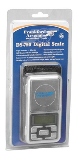 Frankford Arsenal 205205 DS-750 Digital Reloading Scale Silver Multi-Calibe view 2