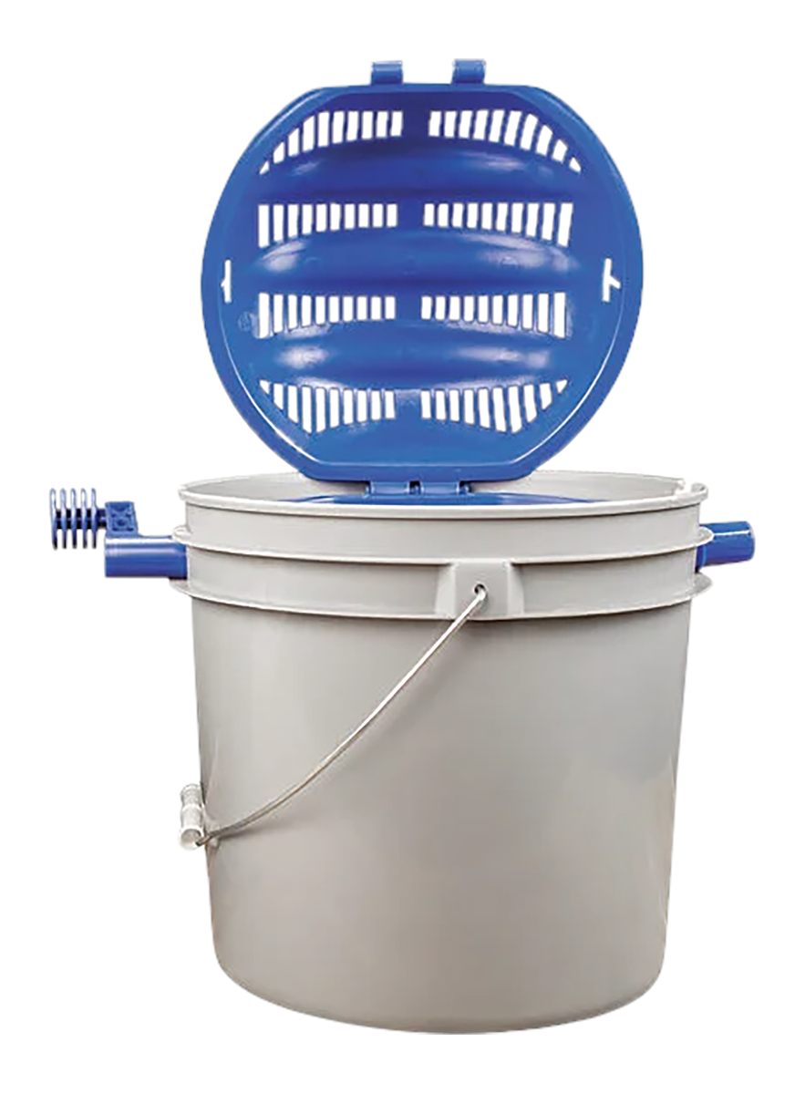 Frankford Arsenal 507565 Quick-N-Ez Rotary Sifter Kit 3.5 Gallon Gray Plast