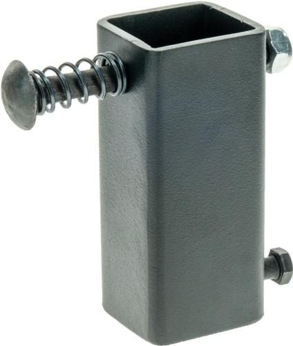 Caldwell 1102669 T-Post Plate Hanger Black AR500 Steel Hanging view 2
